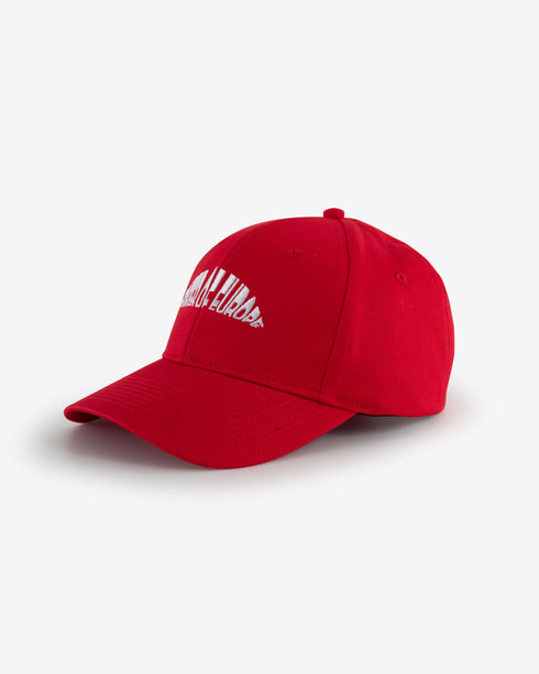 Europe Dad Cap - Lobster Red